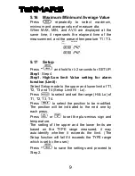 Preview for 12 page of Tenmars TM-747 User Manual