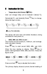 Preview for 7 page of Tenmars TM-80N User Manual