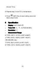 Preview for 13 page of Tenmars TM-80N User Manual