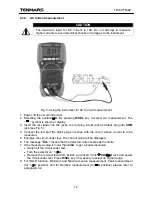 Preview for 13 page of Tenmars TM-87 User Manual