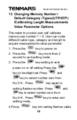 Preview for 17 page of Tenmars TM-901N User Manual