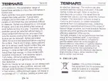 Preview for 8 page of Tenmars TM-91 User Manual