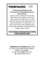 Preview for 16 page of Tenmars TM-91N Manual