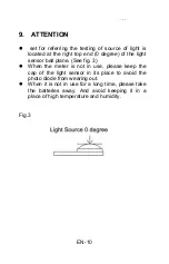 Preview for 12 page of Tenmars TM201 User Manual