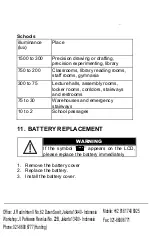 Preview for 14 page of Tenmars TM201 User Manual