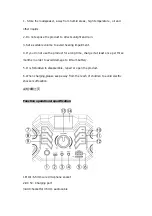 Предварительный просмотр 3 страницы Tenmiya A66 User Manual