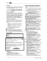 Предварительный просмотр 4 страницы Tennant 1071121 Operator And Parts Manual