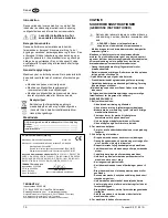 Preview for 16 page of Tennant 1071121 Operator And Parts Manual