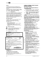 Предварительный просмотр 24 страницы Tennant 1071121 Operator And Parts Manual