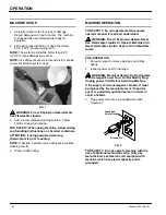 Preview for 8 page of Tennant 1220 Operator And Parts Manual