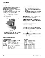 Предварительный просмотр 22 страницы Tennant 1240 Operator And Parts Manual