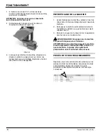 Предварительный просмотр 34 страницы Tennant 1240 Operator And Parts Manual