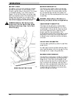 Preview for 16 page of Tennant 140E Operator And Parts Manual