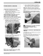 Предварительный просмотр 31 страницы Tennant 1510 Operator And Parts Manual