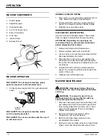 Preview for 4 page of Tennant 200 Operator And Parts Manual