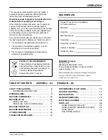 Preview for 7 page of Tennant 2370 Operator And Parts Manual