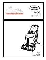 Tennant 443C Operator'S Manual предпросмотр