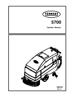 Предварительный просмотр 1 страницы Tennant 5700 Operator'S Manual