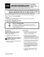 Tennant 6100E Instruction Bulletin preview