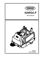 Tennant 6200G Service Manual preview