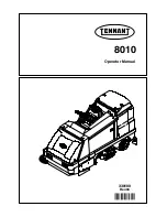 Preview for 1 page of Tennant 8010 Operator'S Manual