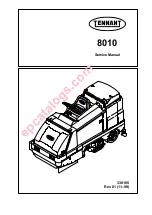 Tennant 8010 Service Manual preview