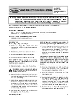 Preview for 1 page of Tennant 9000498 Instruction Bulletin