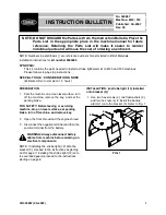 Tennant 9003489 Instruction Bulletin предпросмотр