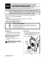 Tennant 9008069 Instruction Bulletin preview