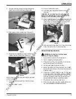 Предварительный просмотр 13 страницы Tennant BOSS 2000E Operator And Parts Manual