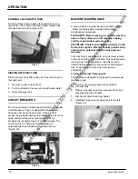 Предварительный просмотр 16 страницы Tennant BOSS 2000E Operator And Parts Manual