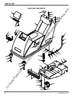 Предварительный просмотр 28 страницы Tennant BOSS 2000E Operator And Parts Manual