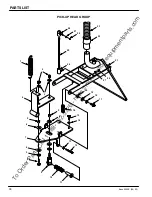 Предварительный просмотр 38 страницы Tennant BOSS 2000E Operator And Parts Manual