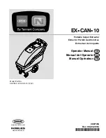 Tennant EX-CAN-10 Operator'S Manual предпросмотр