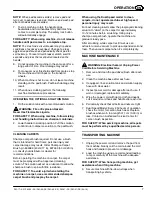 Preview for 7 page of Tennant FM- 17- SS Operator'S Manual