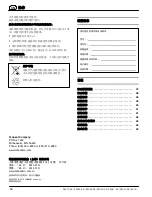 Preview for 36 page of Tennant FM- 17- SS Operator'S Manual