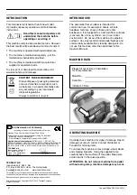 Предварительный просмотр 2 страницы Tennant IRIS T300 Operator'S Manual