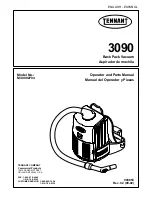 Tennant M30902704 Operator And Parts Manual preview