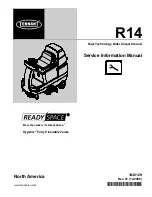 Preview for 1 page of Tennant ReadySpace R14 Service Information Manual