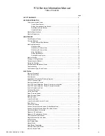 Preview for 3 page of Tennant ReadySpace R14 Service Information Manual