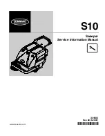 Tennant S10 Service Information Manual preview