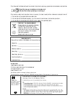 Preview for 2 page of Tennant S20 Gas Operator'S Manual