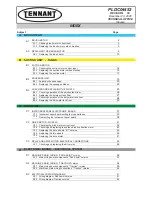 Предварительный просмотр 5 страницы Tennant T290 Service Manual