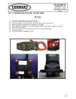 Предварительный просмотр 9 страницы Tennant T290 Service Manual