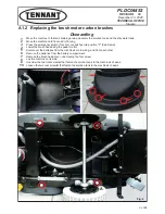 Предварительный просмотр 11 страницы Tennant T290 Service Manual