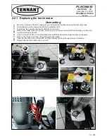 Предварительный просмотр 16 страницы Tennant T290 Service Manual