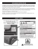 Предварительный просмотр 4 страницы Tennant V-WA-76 Operator'S Manual