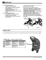 Preview for 4 page of Tennant v-wd-15 Operator'S Manual