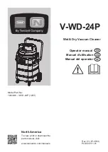 Tennant V-WD-24P Operator'S Manual предпросмотр