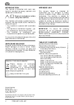 Предварительный просмотр 2 страницы Tennant V-WD-24P Operator'S Manual